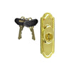 Andersen Whitmore Style - Exterior Keyed Lock with Keys (Right Hand) - Keyed Alike