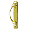 Andersen Newbury Style Handle (Left Hand Interior or Right Hand Exterior) in Bright Brass Finish