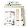 Andersen Storm Door Mortised Hardware Set for 1/2 Light and 3/4 Light Ventilating Doors with Key Lock