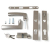 Andersen Storm Door Hardware Set - Modern Style - 1 1/2" Thick Aluminum Storm Doors Using 45 Minute Easy Install or Rapid Install 1 Systems