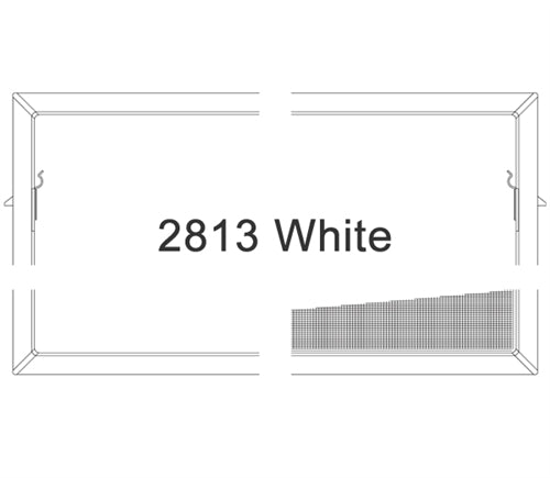 Fibrex Insect Screen - Size 2813 White | WindowParts.com.