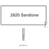 Sash Weatherstrip Size 2820 Sandtone | WindowParts.com.