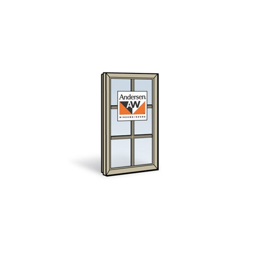 Andersen C3 Casement Sash with Low-E4 Glass and Grilles in Sandtone Color | WindowParts.com.
