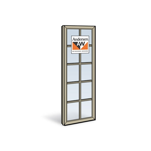 Andersen C5 Casement Sash with Low-E4 Glass and Grilles in Sandtone Color | WindowParts.com.
