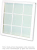 Andersen 244DH3056 200 Series Double Hung Lower Sash with White Exterior and Natural Pine Interior with Low-E High Performance Glass and Finelight Grilles | WindowParts.com.