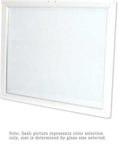 Andersen 244DH2440 200 Series Double Hung Lower Sash with White Exterior and Natural Pine Interior with Low-E High Performance Glass | WindowParts.com.