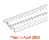 Andersen 44DH36 (Left) Side Jamb Liner in White | WindowParts.com.