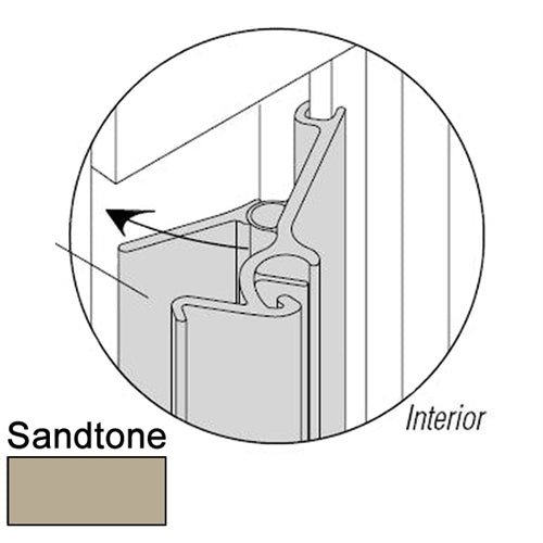 Andersen 44DH30 Lower Side Jamb in Sandtone | WindowParts.com.