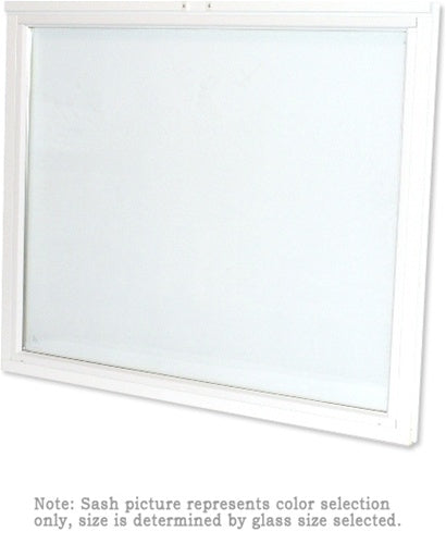 Andersen 244DH1846 200 Series Double Hung Lower Sash with White Exterior and Natural Pine Interior with Low-E High Performance Glass | WindowParts.com.