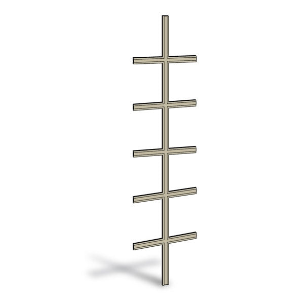 Andersen 2180 Frenchwood Hinged Colonial Grille 7/8" Sandtone Exterior Maple Interior | WindowParts.com.