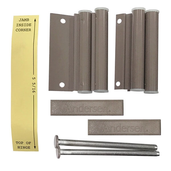 Andersen Single Door Hinged Screen Package for 68 and 611 Doors in Sandtone | WindowParts.com.