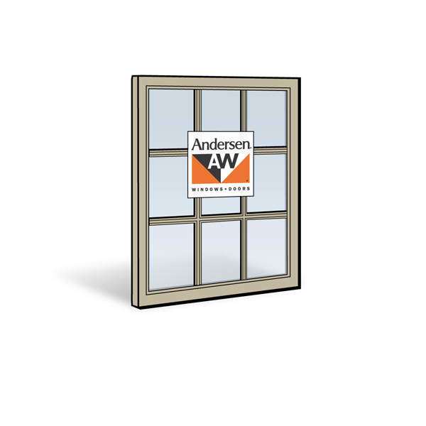 Andersen 2862 Upper Sash with Sandtone Exterior and Sandtone Interior with Dual-Pane Finelight Glass | WindowParts.com.