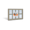 Andersen 3452 Upper Sash with Sandtone Exterior and Sandtone Interior with Dual-Pane Finelight Glass | WindowParts.com.