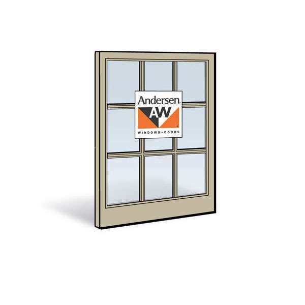 Andersen 2062 Lower Sash with Sandtone Exterior and Sandtone Interior with Dual-Pane Finelight Glass | WindowParts.com.