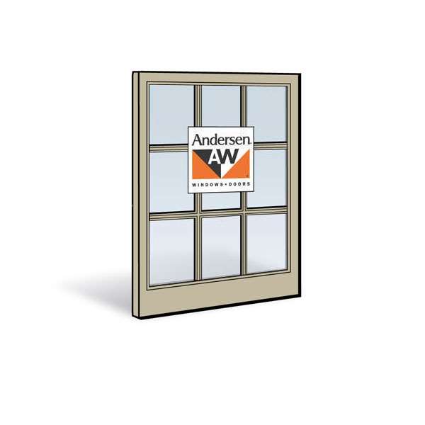 Andersen 2856C Lower Sash with Sandtone Exterior and Sandtone Interior with Dual-Pane Finelight Glass | WindowParts.com.