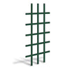 Andersen 4068 Frenchwood Gliding Door Colonial Grille 7/8" Forest Green Exterior with Oak Interior | WindowParts.com.