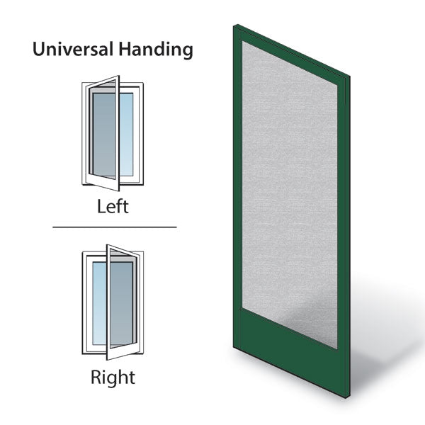 Andersen Frenchwood Hinged Patio Door Universal Hinged Insect Screen FWH27611 in Forest Green | WindowParts.com.