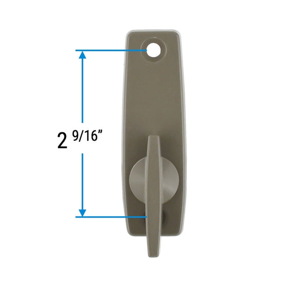 Andersen Gliding Door Thumb Latch (Old Style)  in Stone Color (Before 1983) | WindowParts.com.