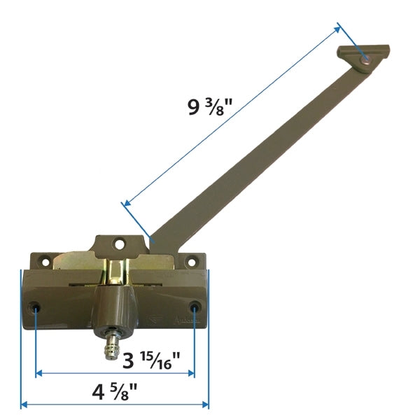 Andersen Straight Arm Operator (Right Hand) with 9-3/8 inch Arm Length (1974-1995) | WindowParts.com.