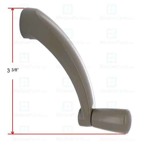 Andersen Straight Arm Operator (Right Hand) 8-3/8 Inch - Stone Color For 1974-1995 Windows