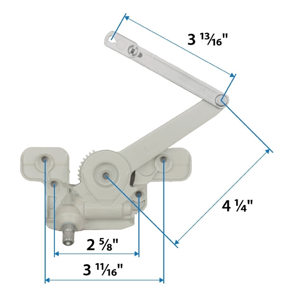 Andersen E-Z Split Arm Operator (Left or Right) Standard Series (1995 to Present) | WindowParts.com.