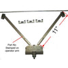 Andersen Awning Window Operator #A3-7082A (Short Arm) in Stone Color (1981 to 1995) | WindowParts.com.