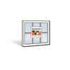 Andersen 2446 Upper Sash with White Exterior and White Interior with Dual-Pane Finelight Glass | WindowParts.com.