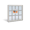Andersen 3032 Upper Sash with White Exterior and White Interior with Dual-Pane Finelight Glass | WindowParts.com.