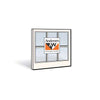 Andersen 2832 Lower Sash with White Exterior and White Interior with Dual-Pane Finelight Glass | WindowParts.com.