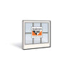 Andersen 2046 Lower Sash with White Exterior and Natural Pine Interior with Low-E4 Finelight Glass | WindowParts.com.