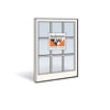 Andersen 2056C Lower Sash with White Exterior and Natural Pine Interior with Low-E4 Finelight Glass | WindowParts.com.