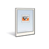 Andersen 2862 Lower Sash with White Exterior and Natural Pine Interior with Dual-Pane 5/8 Glass | WindowParts.com.