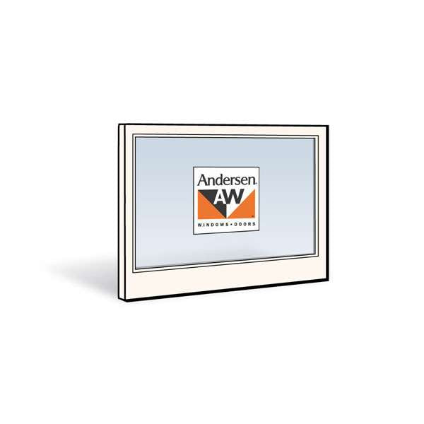 Andersen 3452 Lower Sash with White Exterior and Natural Pine Interior with Dual-Pane 5/8 Glass | WindowParts.com.
