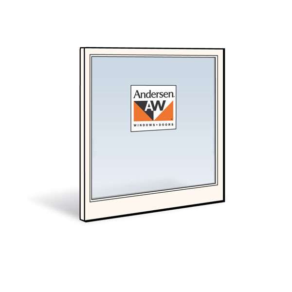 Andersen 3056C Lower Sash with White Exterior and Natural Pine Interior with Dual-Pane 3/8 Glass | WindowParts.com.