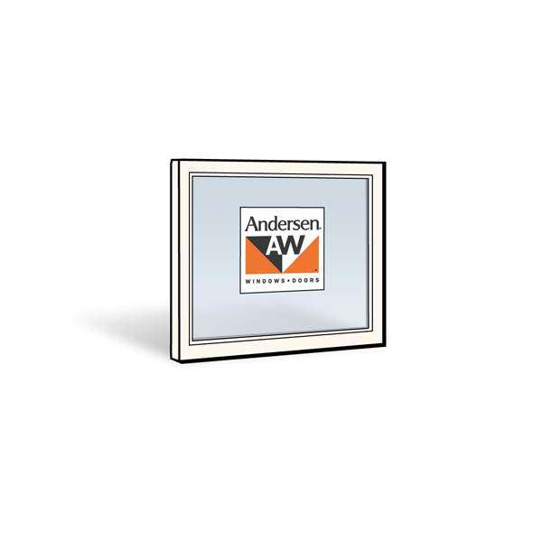 Andersen 2842 Upper Sash with White Exterior and Natural Pine Interior with Low-E4 Glass | WindowParts.com.