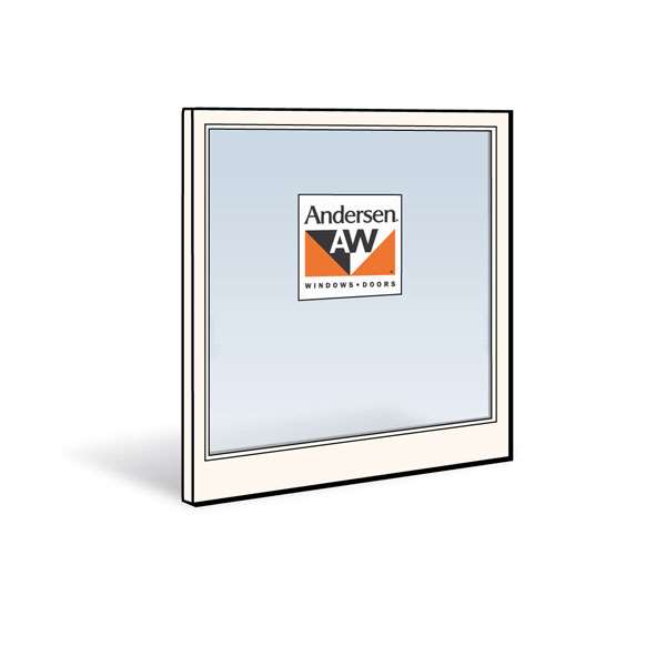 Andersen 3056C Lower Sash with White Exterior and White Interior with Low-E4 Tempered Glass | WindowParts.com.