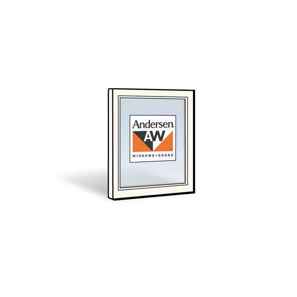 Andersen 18210 Upper Sash with White Exterior and White Interior with Dual-Pane 5/8 Glass | WindowParts.com.