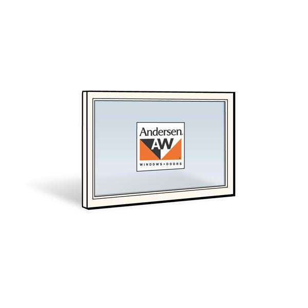 Andersen 3432 Upper Sash with White Exterior and White Interior with Dual-Pane 5/8 Glass | WindowParts.com.