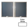 Andersen G34 400 Series Gliding Window Full 2 Piece Screen in White | WindowParts.com.