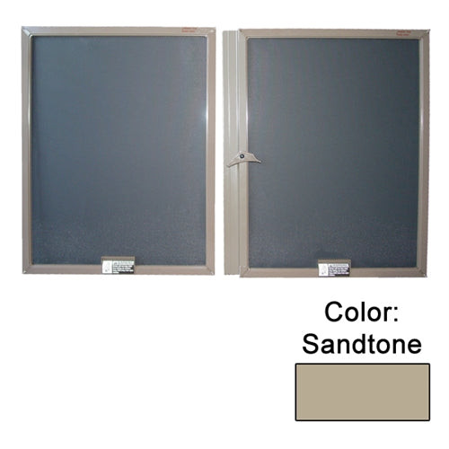 Andersen G32 400 Series Gliding Window Full 2 Piece Screen in Sandtone | WindowParts.com.