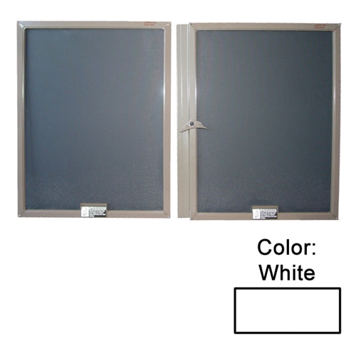 Andersen G42 400 Series Gliding Window Full 2 Piece Truscene Screen in White | WindowParts.com.