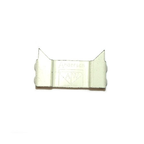 Andersen Grille Fastener in White (1978 to 1985) | WindowParts.com.