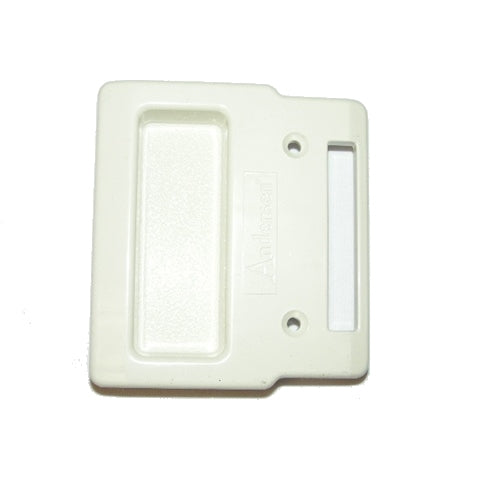Andersen Interior (2-Panel) Screen Handle in White (1982 to Present) | WindowParts.com.