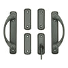 Andersen Newbury 4-Panel Gliding Door Interior Hardware Set in Oil Rubbed Bronze(Half-Kit) | WindowParts.com.