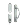 Andersen Newbury 2-Panel Gliding Door Interior Hardware Set in Satin Nickel(Half-Kit) | WindowParts.com.