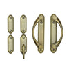 Andersen Whitmore 4-Panel Gliding Door Interior Hardware Set in Antique Brass(Half-Kit) | WindowParts.com.