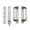 Andersen Anvers 4-Panel Gliding Door Interior Hardware Set in Satin Nickel(Half-Kit) | WindowParts.com.