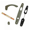 Andersen Tribeca Style (Single Active) Exterior Hardware Set in Stone - Left Hand - Half Kit | WindowParts.com.