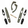 Andersen Tribeca Style (Double Active) Exterior Hardware Set in Stone - Half Kit | WindowParts.com.