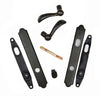 Andersen Encino Style (Double Active) Exterior Hardware Set in Distressed Bronze - Half Kit | WindowParts.com.